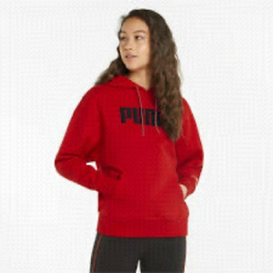 Puma Sport Lifestyle Red Hoodie Pullover Sweater Size Small